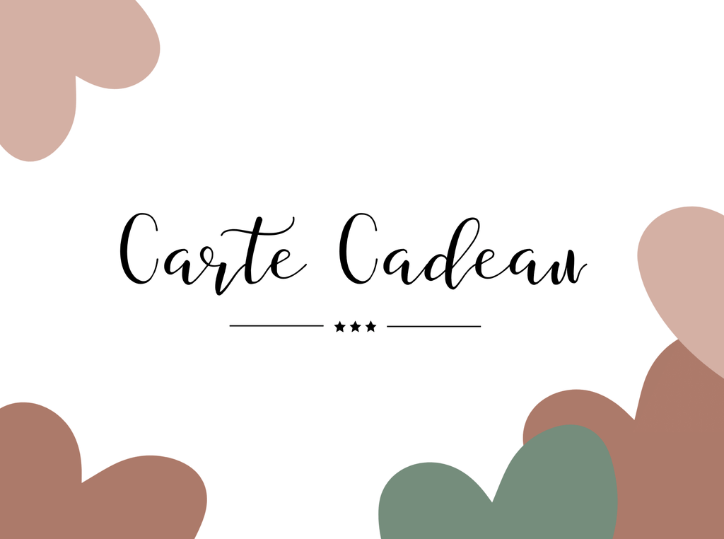 Carte cadeau La Tête dans les Nétoiles bijoux et accessoires cheveux pour femme et enfant