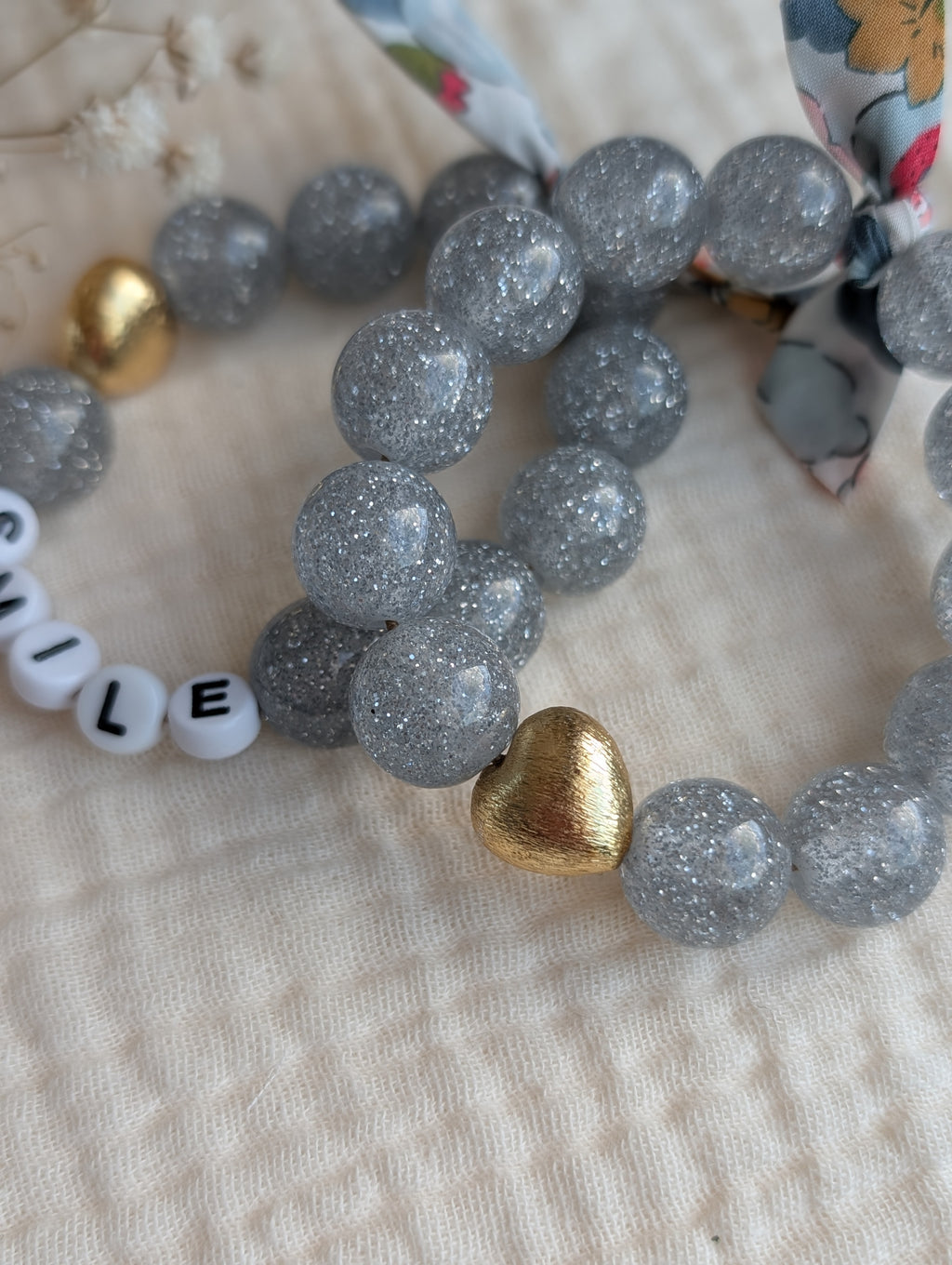 Bracelet LIBERTY GLOWY argenté Adulte/enfant